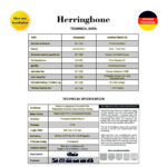 HERRINGBONE HDF LAMINATED FLOORING - Image 2