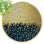 Abstract modern art Premium Sparkle lamination Golden Slim Frame - Image 4