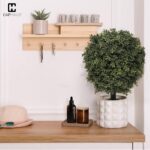 Artificial Boxwood Topiary Ball Tree Set. - Image 2