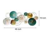 Metal Wall Decor Wall Hanging Multi Color Wall Arts - Image 2