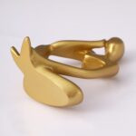 Decorative Abstract Thinker Men Statue Set of 3 Modern Art Showpiece - Image 6