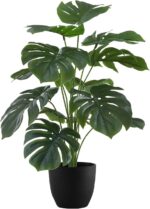 Plastic Artificial Palm Plants Leaves Faux Turtle Leaf