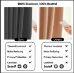 Solid Blackout Curtains - Image 4