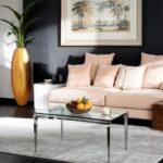 Hammered Gold Metal Flower Vase Tall Decorative Vase - Image 3