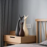 Lucky Deer Family Matte Finish Ceramic Figures - Image 7