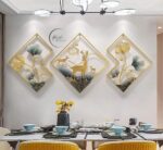 Metal Abstract Figures handcrafted Wall Sculpture wall art