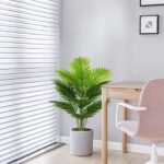 Plastic Fake Plants Artificial Floor Plants Large Tropical Palm Tree - Image 2