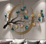 Tree Leaf Metal Wall Art Decorations - Image 3