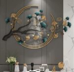 Tree Leaf Metal Wall Art Decorations - Image 4