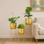 Urban Plant Elevé Metal Planter with Stand Set - Image 2