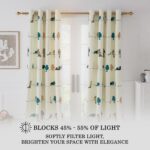 Window Curtains 5 Feet Light-Filtering Long 2 Piece - Image 3